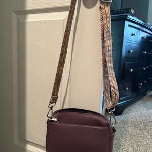 Chic Plum Crossbody Bag